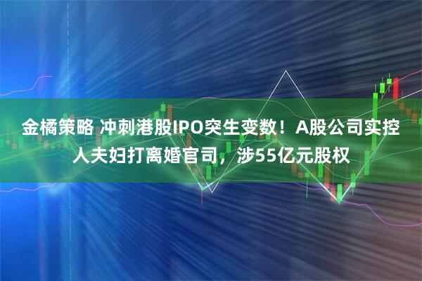 金橘策略 冲刺港股IPO突生变数!A股公司实控人夫妇打离婚官司,涉55亿元股权
